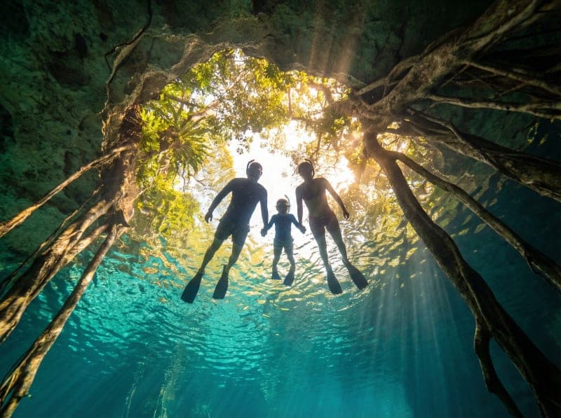 Cenote Snorkeling